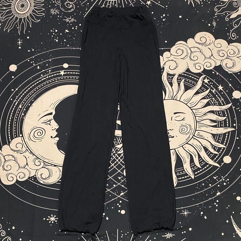 Lululemon Track Pant Women's Black Straight Leg Running Training Gym Workout